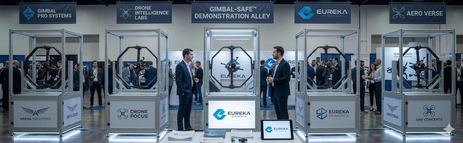 The Safe Way to Demo Drones at Expos
